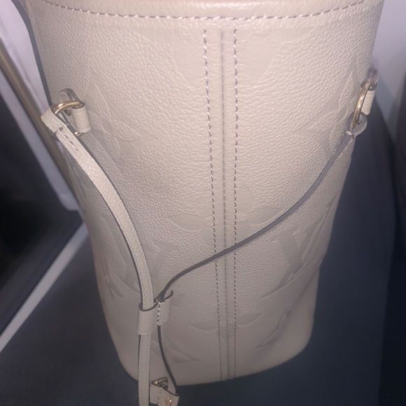 Louis Vuitton Neverfull new in box leather MM bag WITHOUT POUCH - Picture 9 of 10